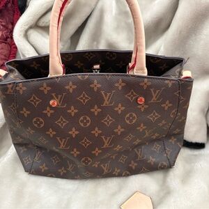 Inspired Dark Brown Monogram Tote